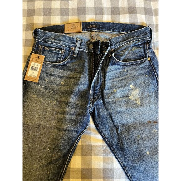 Polo Ralph Lauren Jeans Slim Fit "Paint Splatter" 30x30 - Picture 6 of 6